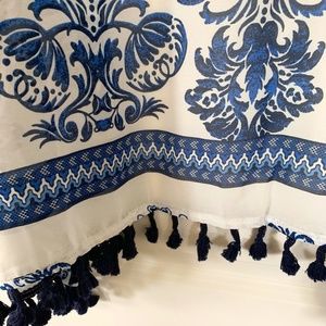 Blue and White Kimono